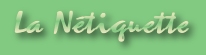 netiquette
